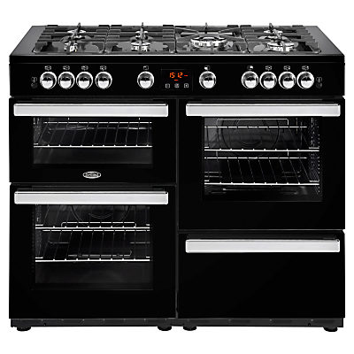 Belling Cookcentre 110G Gas Range Cooker Black